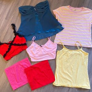 Spring/summer woman’s 7 tops bundle!